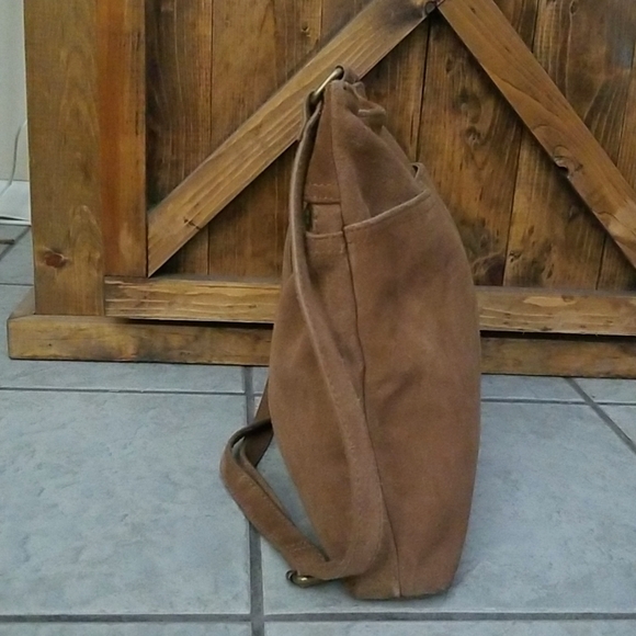 Margot Suede Crossbody Bag - Picture 3 of 12